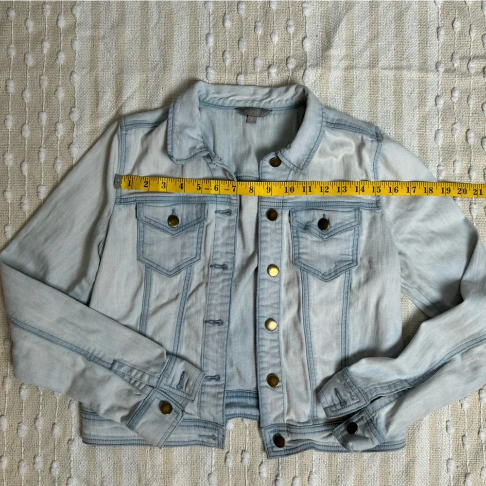 Rubbish denim light was jacket - Picture 12 of 12